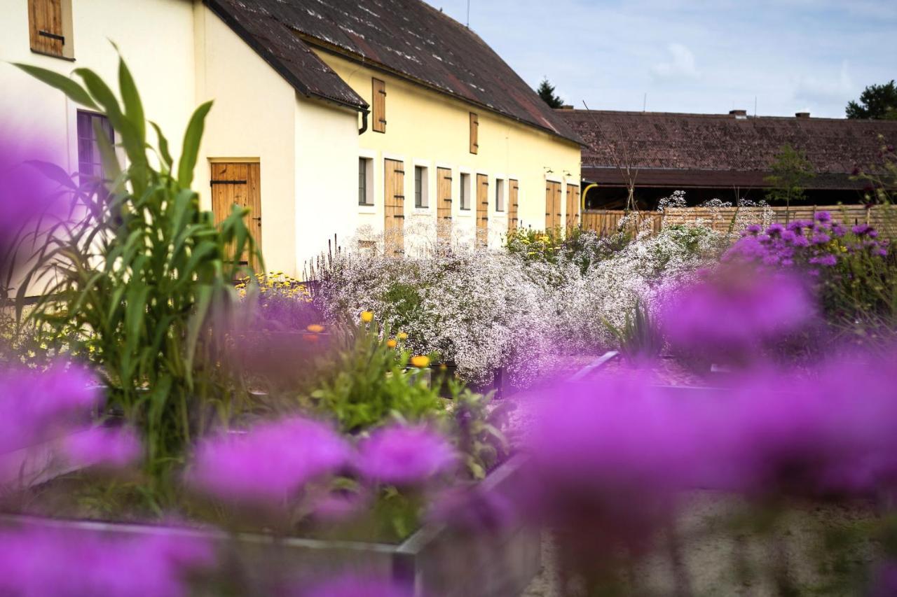 Penzion Pansky Dvur Telč Exteriör bild